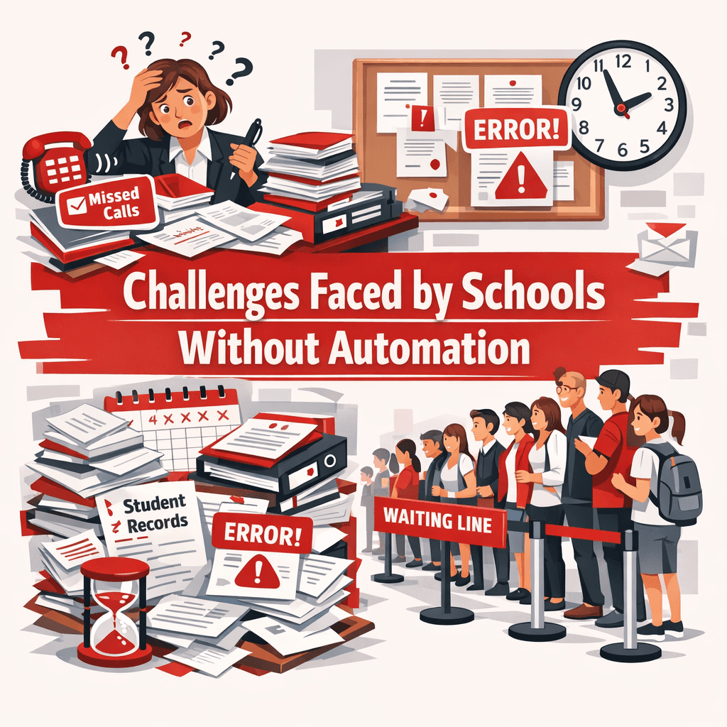 Challenges Faced by Schools Without Automation