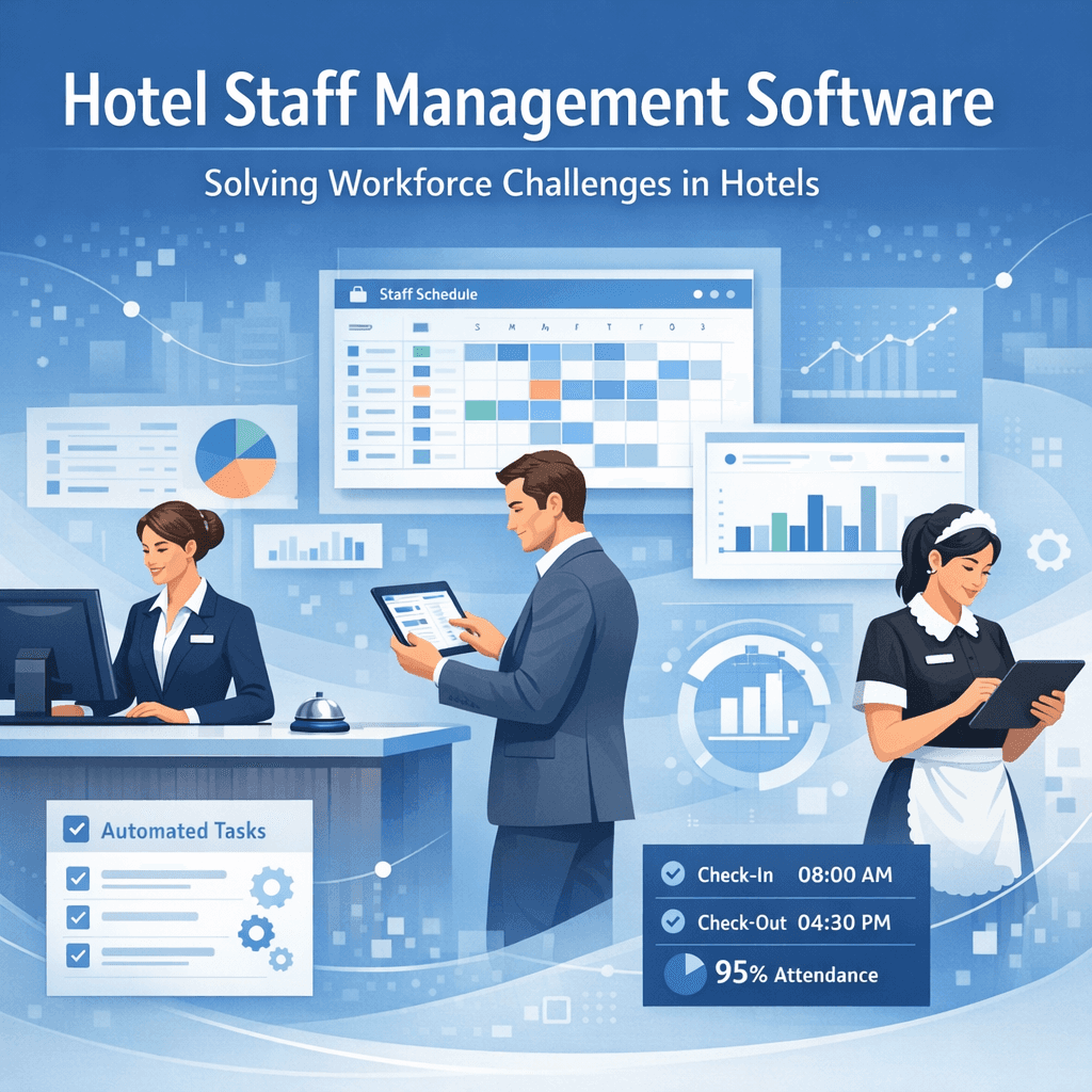Hotel Staff Management Software: How Technology is Solving Workforce Challenges in Hotels