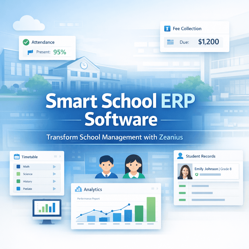 Smart School ERP Software: Transform School Management with Zeanius