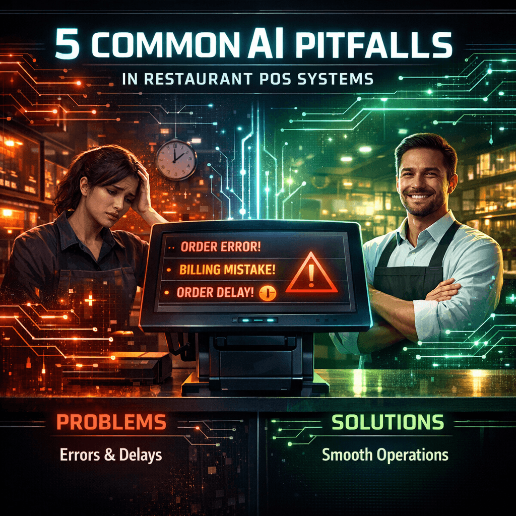 5 Common AI Pitfalls in Restaurant POS Systems (And How to Fix Them)