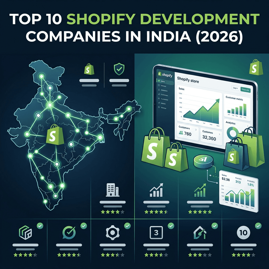 Top 10 Shopify Development Companies in India (2026) – Expert Reviews & Comparison