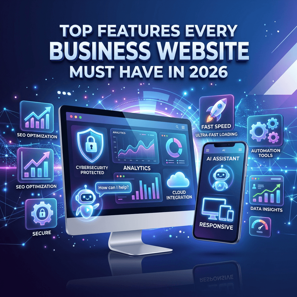 Top Features Every Business Website Must Have in 2026