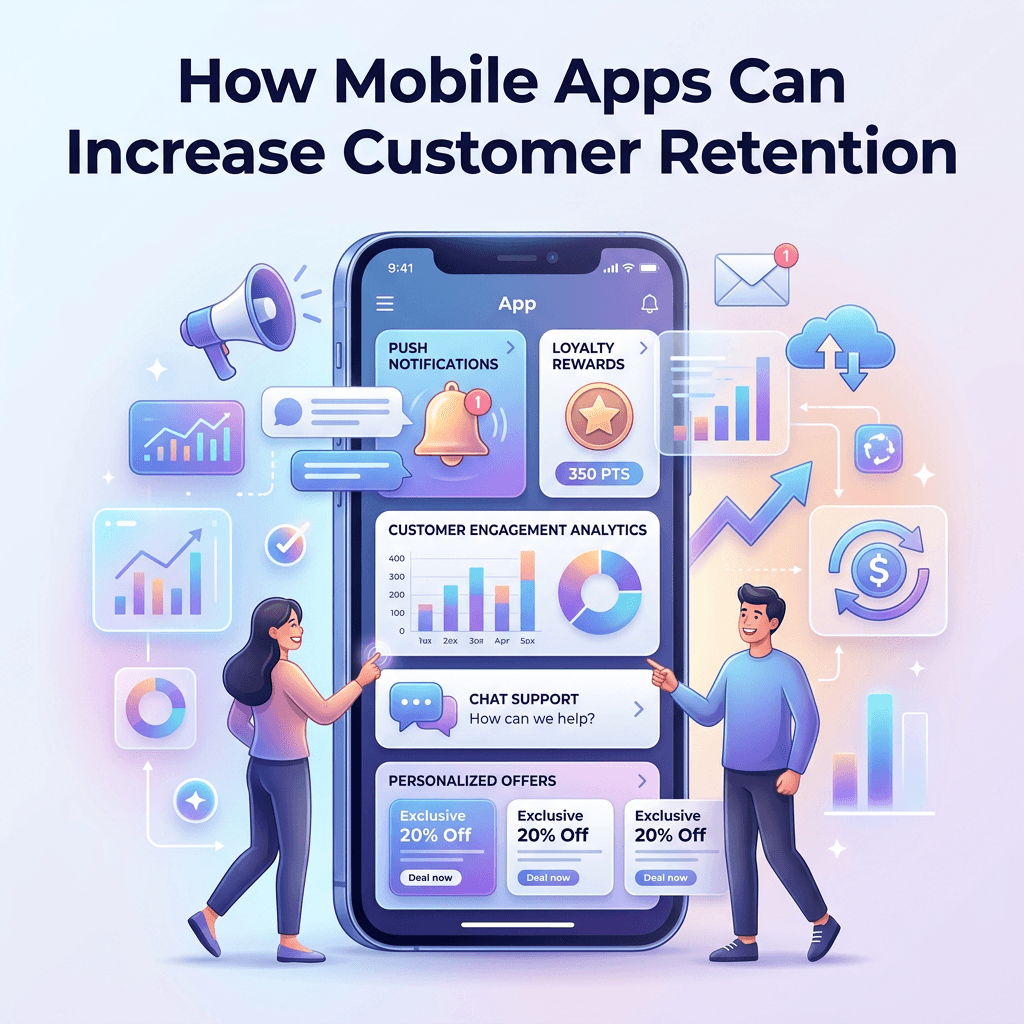 How Mobile Apps Can Increase Customer Retention